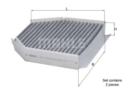 Салонный фильтр KNECHT LAK278/S
