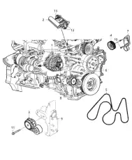 Генератор CHRYSLER 56028732AC
