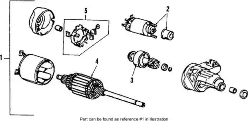 Стартер HONDA 31200P06L04
