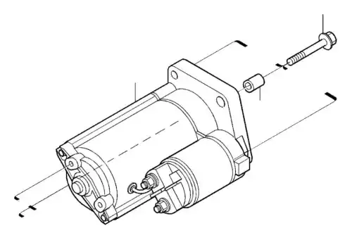 Стартер VOLVO 8251642
