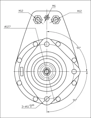Стартер PRESTOLITE ELECTRI 861043