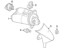Стартер MAZDA 1F2018400B