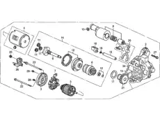Стартер HONDA 31200RJEA01