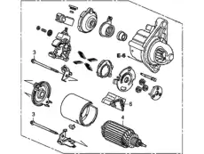 Стартер HONDA 31200R1AA11