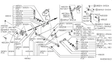 Рулевой наконечник INFINITI 48520-61G25