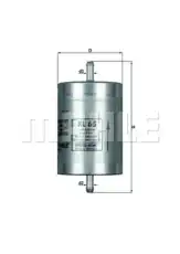 Топливный фильтр MAHLE KL 65
