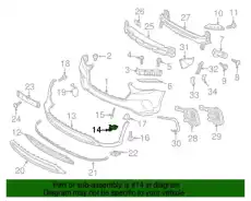 КУЗОВНОЙ КРОНШТЕЙН КРЕПЛЕНИЯ БАМПЕРА 86578B8AA0 MOBIS