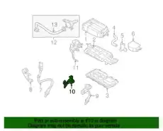 кузовной кронштейн проводки двигателя 947603F160 MOBIS