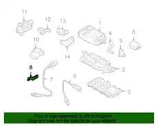 кузовной кронштейн проводки двигателя 947723C110 MOBIS