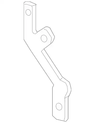 кузовной кронштейн проводки двигателя 947603F190 MOBIS