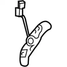фонарь подсветки подножки левый 926302E000 MOBIS