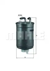 Топливный фильтр MAHLE KL 99
