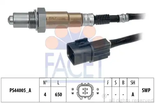 Датчик кислородный 108262 FACET