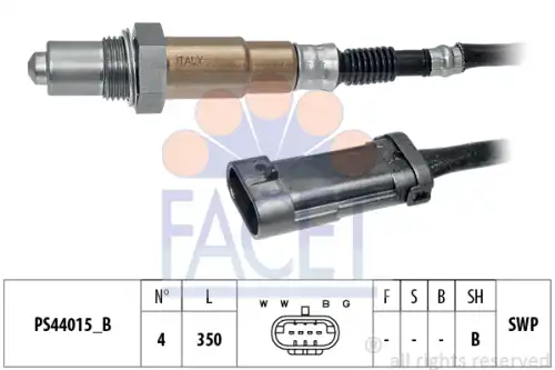 ДАТЧИК КИСЛОРОДНЫЙ 108282 FACET