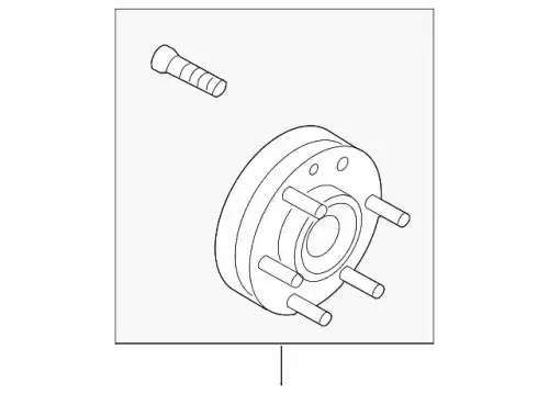 Ступица MOBIS 517502J050