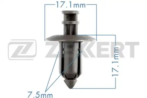 Клипса Zekkert BE-1029 Nissan