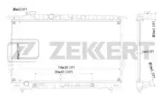 Радиатор системы охлаждения двигателя ZEKKERT MK1120