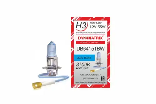 Автолампа галогенная DYNAMAX DB64151BW H3