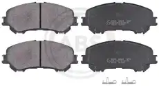 Тормозные колодки дисковые A.B.S. 35045