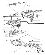 САЙЛЕНТБЛОК 52106434AA CHRYSLER