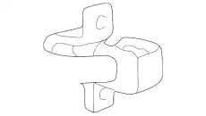 Sway Bar Frame Bushing 2C3Z5484BA FORD
