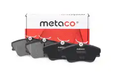 Тормозные колодки дисковые METACO 3000-141