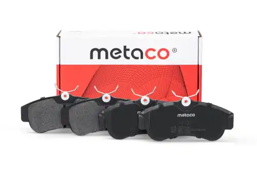 Тормозные колодки дисковые METACO 3000-106