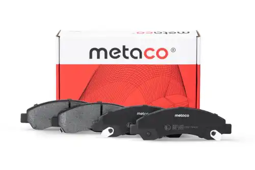 Тормозные колодки дисковые METACO 3000-165