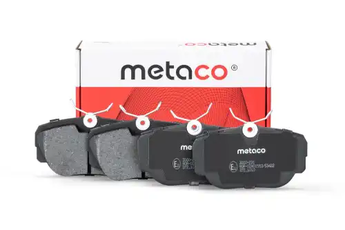 Тормозные колодки дисковые METACO 3000-231