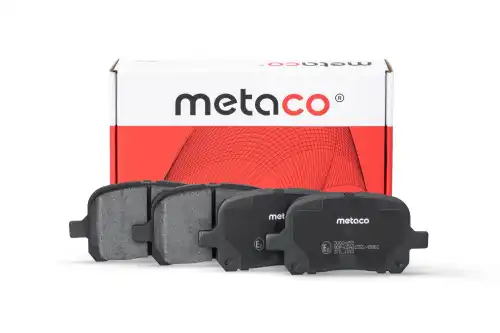 Тормозные колодки дисковые METACO 3000-252