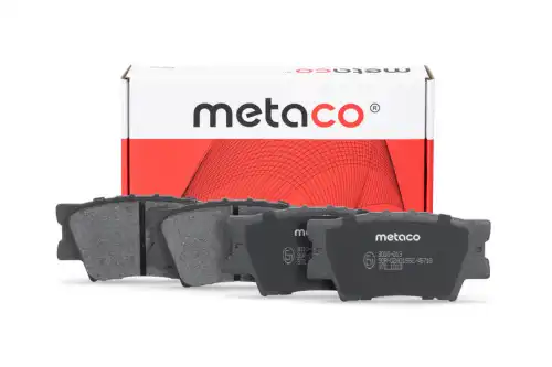Тормозные колодки дисковые METACO 3010-013