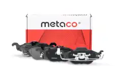 Тормозные колодки дисковые METACO 3000-117