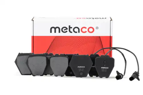 Тормозные колодки дисковые METACO 3000-385