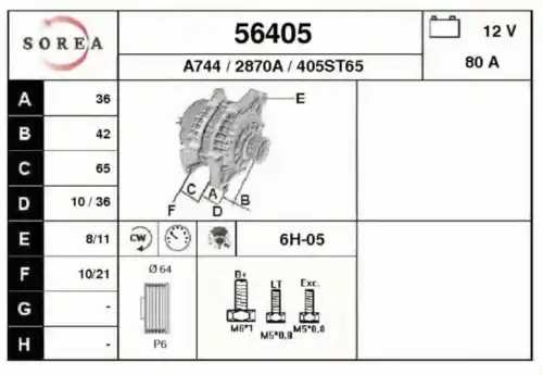 Генератор EAI 56405