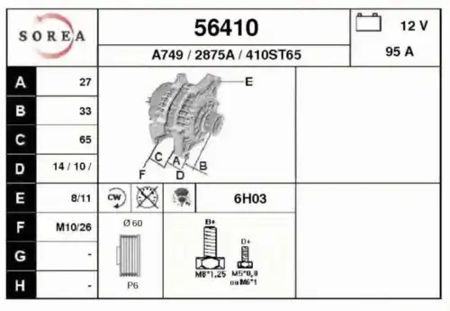 Генератор EAI 56410