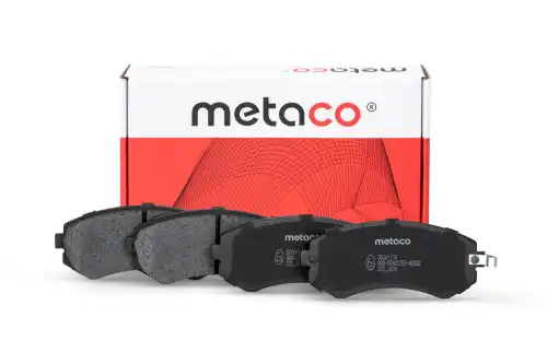 Тормозные колодки дисковые METACO 3000-176