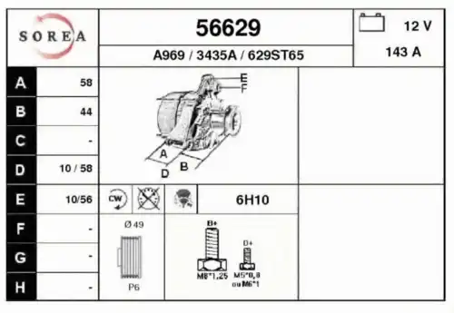 Генератор EAI 56629