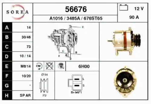 Генератор EAI 56676