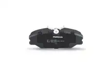 Тормозные колодки дисковые METACO 3000-236