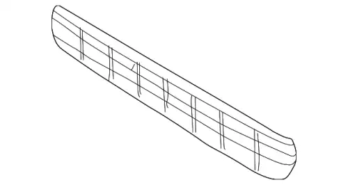 Решетка радиатора VAG 7D0853654AGRU