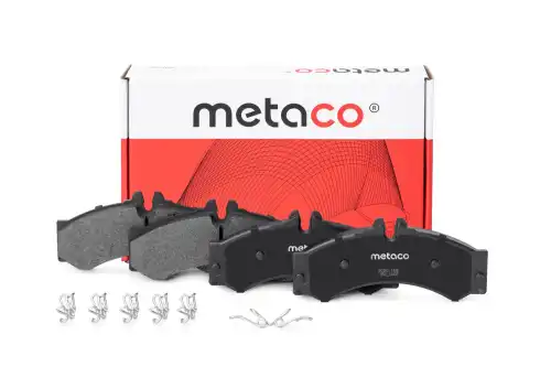 Тормозные колодки дисковые METACO 3000-166