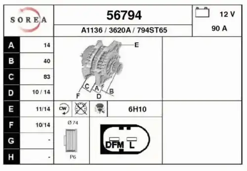 Генератор EAI 56794