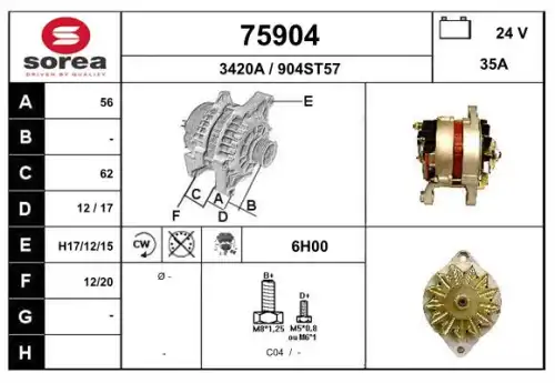 Генератор EAI 75904