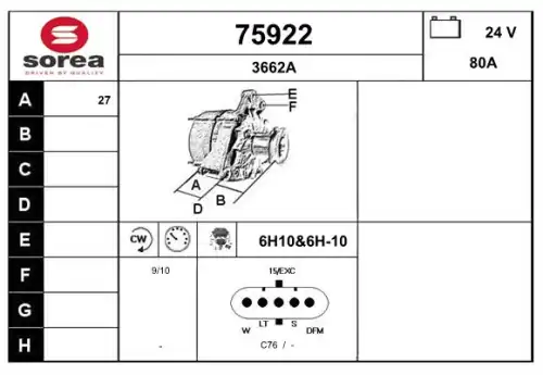 Генератор EAI 75922