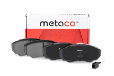 Тормозные колодки дисковые METACO 3000-086