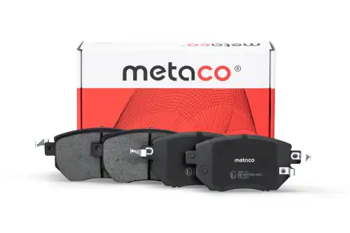 Тормозные колодки дисковые METACO 3000-171