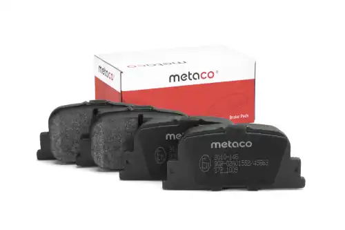 Тормозные колодки дисковые METACO 3010-146