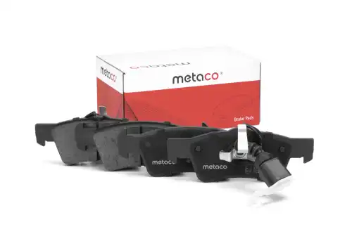 Тормозные колодки дисковые METACO 3010-137