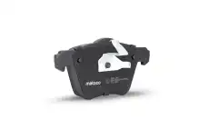 Тормозные колодки дисковые METACO 3000-150