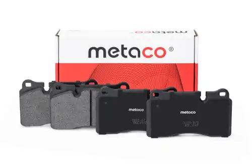 Тормозные колодки дисковые METACO 3000-072